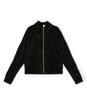 SIMONE WILD STUD VELVET BLOUSON ベルベットブルゾン