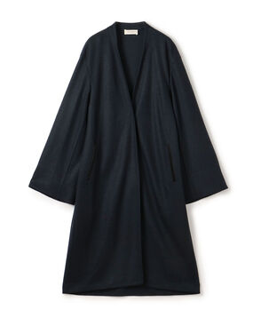 ニットコンビネーション ロングコート