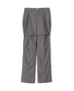 OUAT OFFICE TROUSERS ウール パンツ