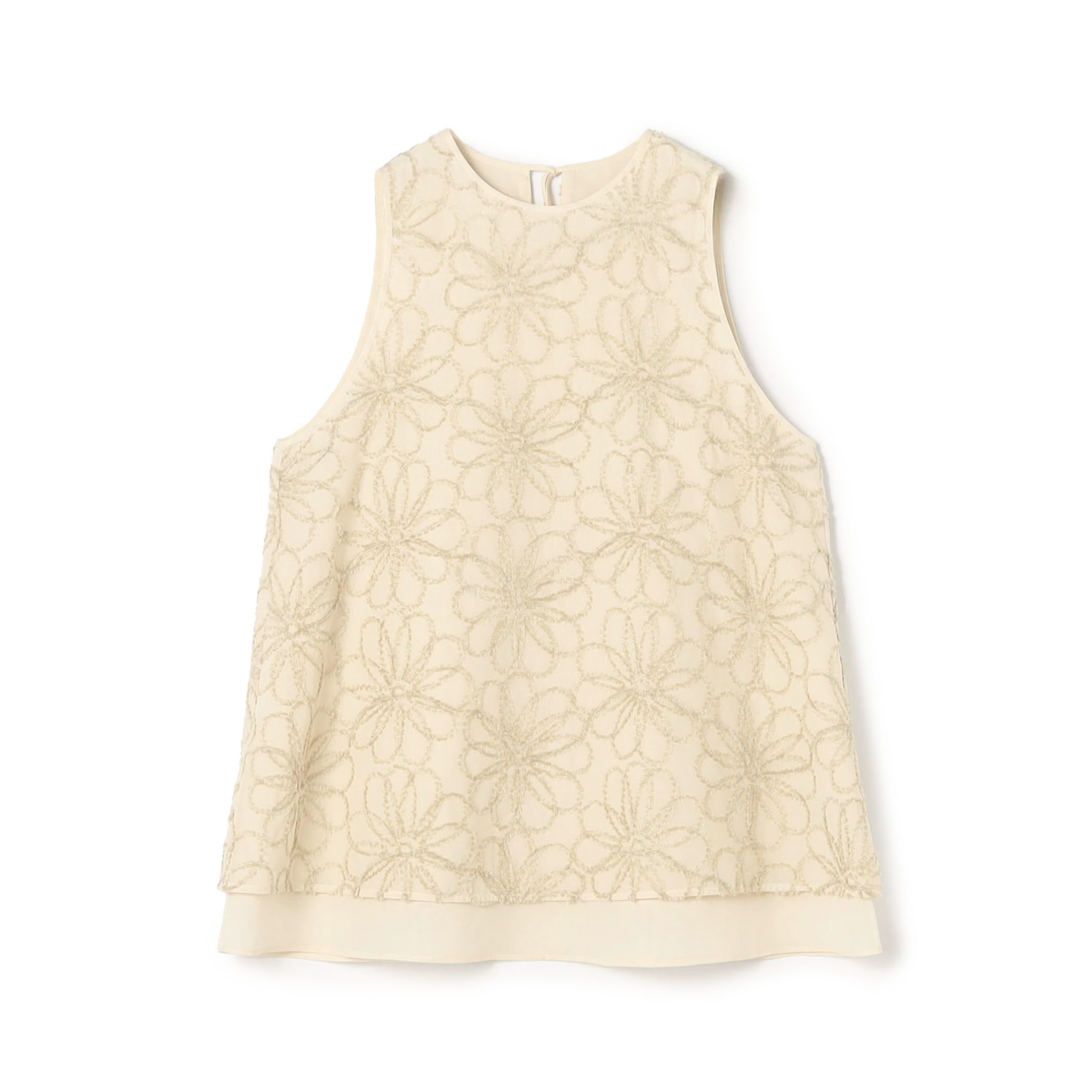 レーヌエンブロイダリー スリーブレスブラウス｜トゥモローランド 公式通販