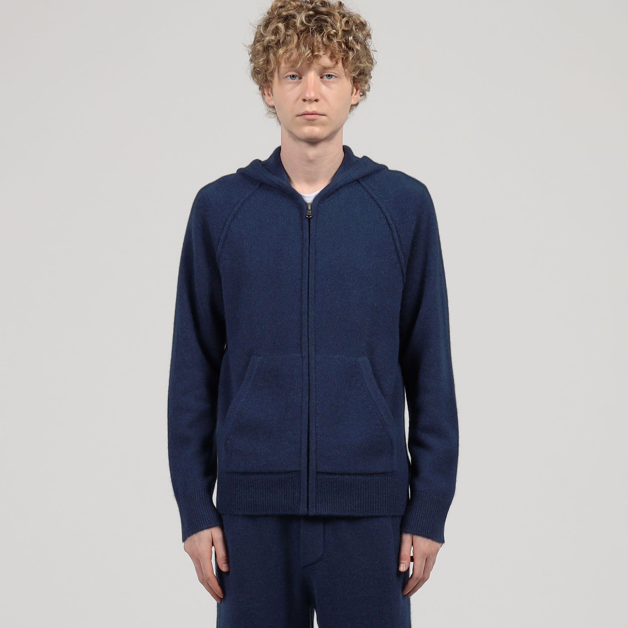 リサイクルカシミヤ ジップアップパーカー MRBC2121｜トゥモローランド