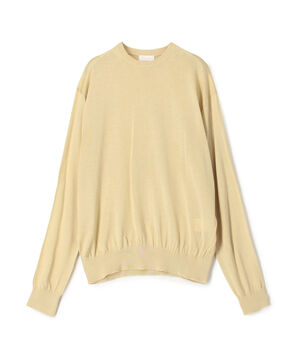 エヴァーシルク クルーネックプルオーバー