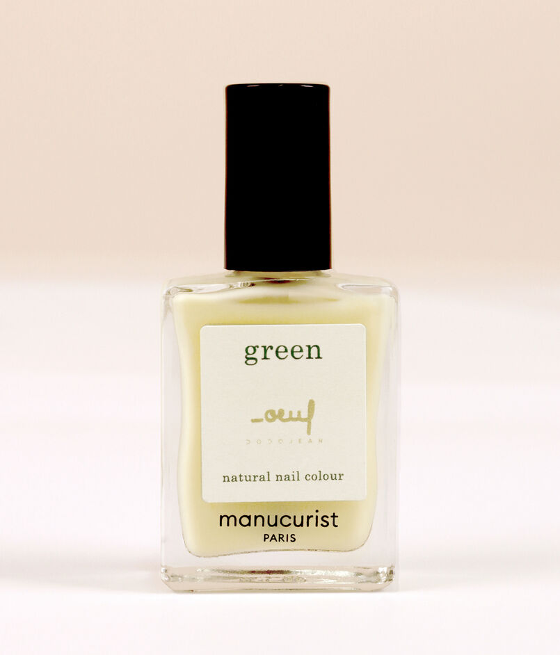 【別注】CHIHARU DODO &times; MANUCURIST グリーンナチュラルカラーネイル
