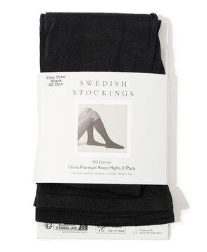 SWEDISH STOCKINGS 2-Pack Olivia knee-Highs ニーハイソックス