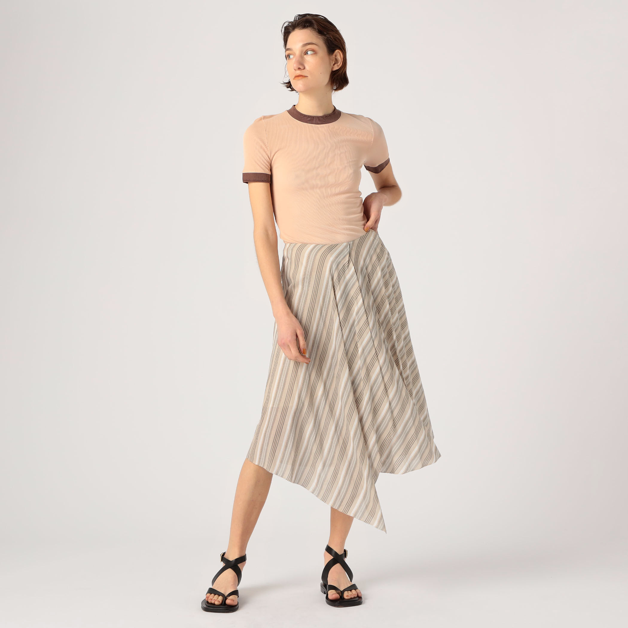 【ACNE STUDIOS】 コットン混 ミディアム丈 カーゴスカート ACNE STUDIOS コットン混 ミディ丈カーゴスカート | NET-A-PORTER