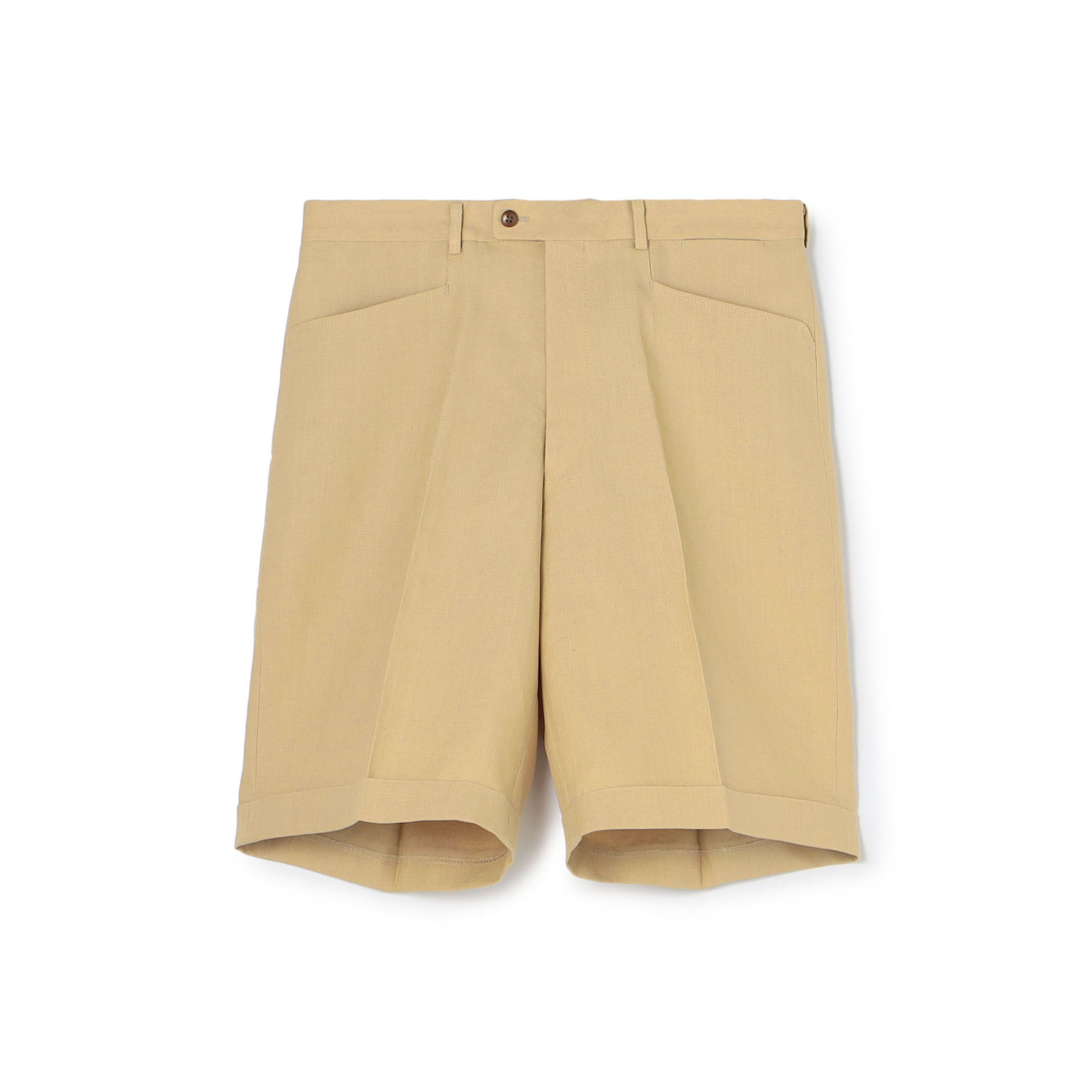 最新入荷 アイリッシュリネン Lポケットバミューダショーツ パンツ