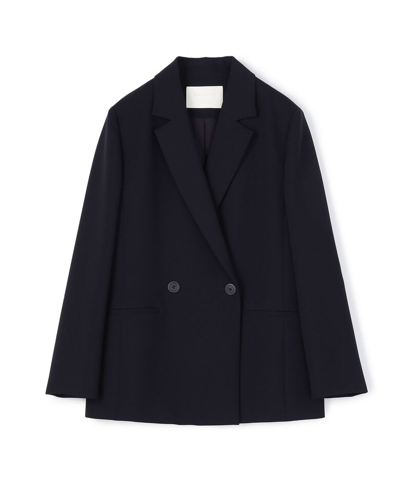 ドライダブルクロス ダブルブレストジャケット