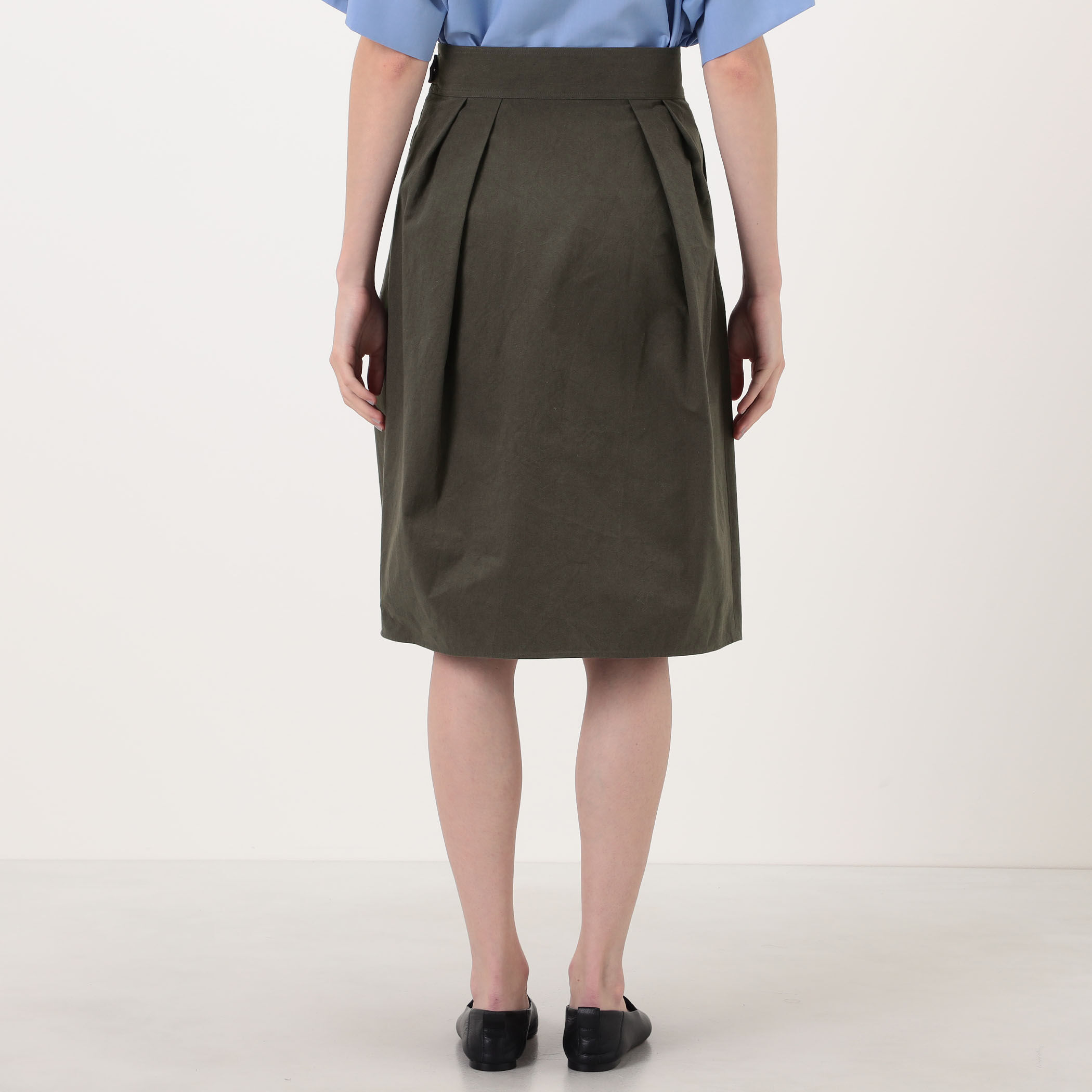 別注】THE RERACS × Edition BARREL WRAP SKIRT バレルラップスカート