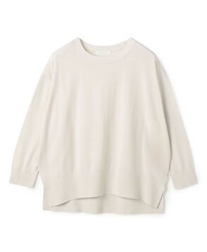 【WEB先行予約】プレーンコットン クルーネックプルオーバー