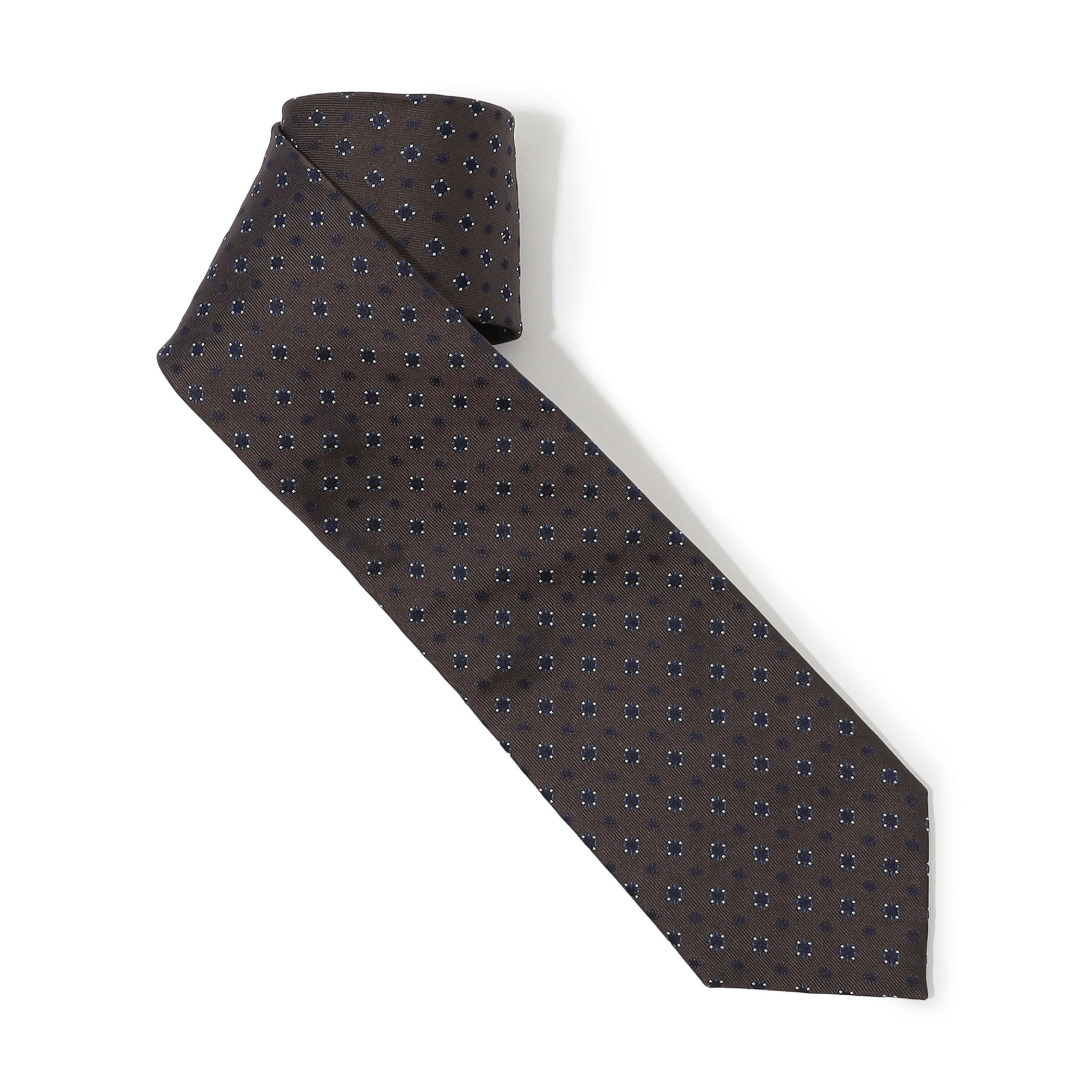 TOMORROWLAND シルクジャガード 小紋柄ネクタイ｜トゥモローランド