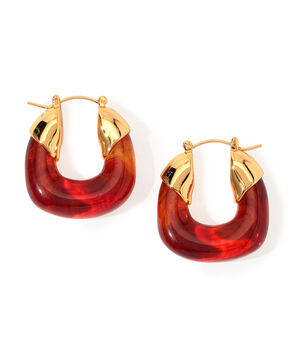 Lizzie Fortunato MINI ORGANIC HOOPS ピアス