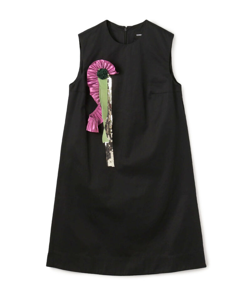 EDWARD CUMING FALLERA BROOCH DRESS