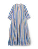 ne Quittez pas Cotton Voile Stripe ワンピース