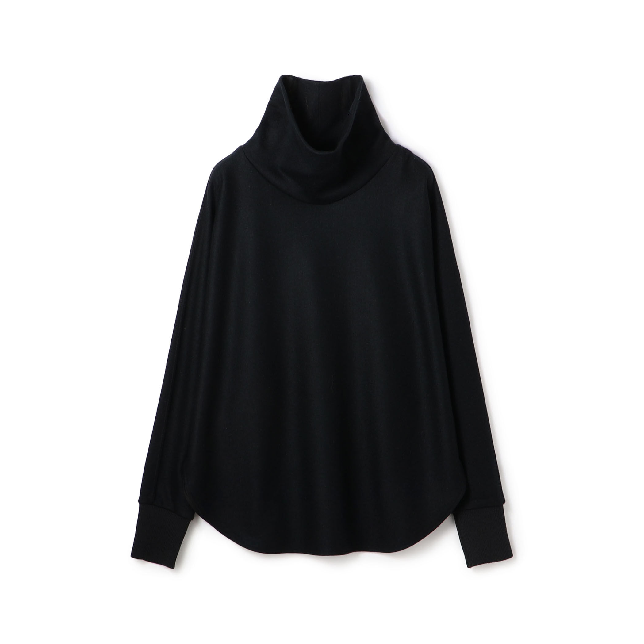 DES PRÉ ニットコンビネーション タートルネックプルオーバー　ネイビー ニットコンビネーション タートルネックプルオーバー