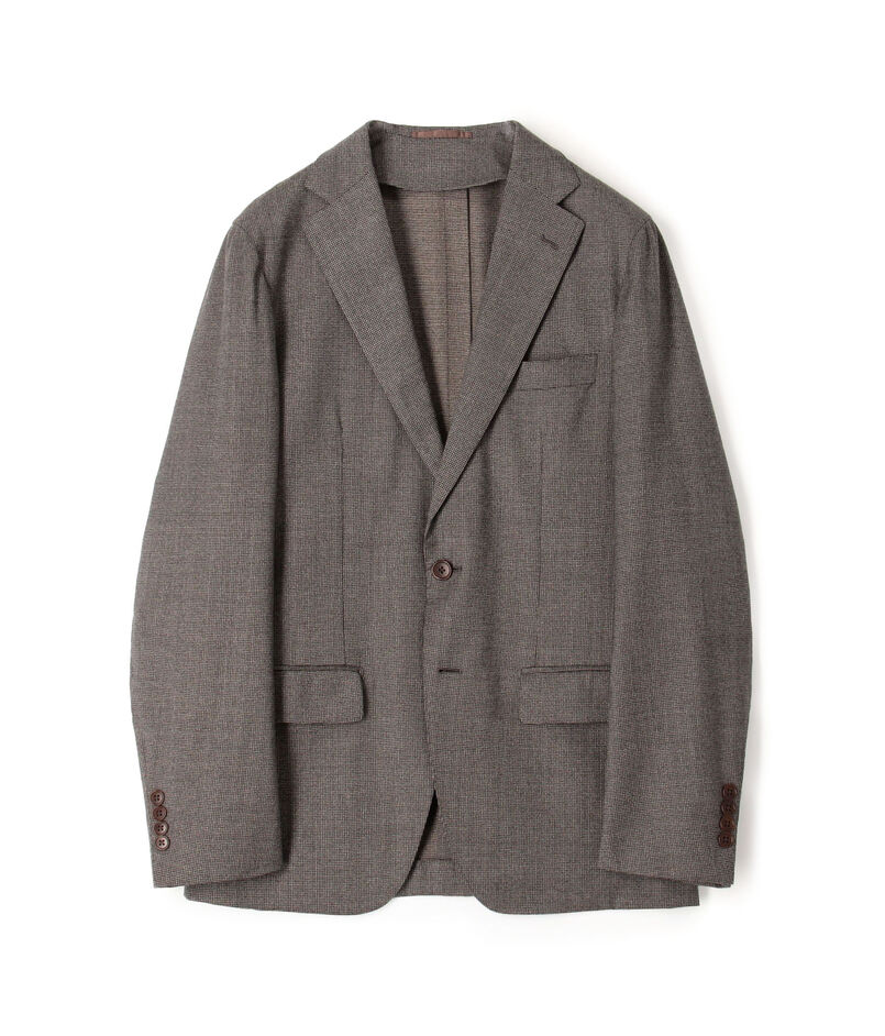 ストレッチサキソニー シングルブレステッド2Bジャケット MARLANE
