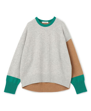 ■NZ LAMBS 9G クルーネックプルオーバー