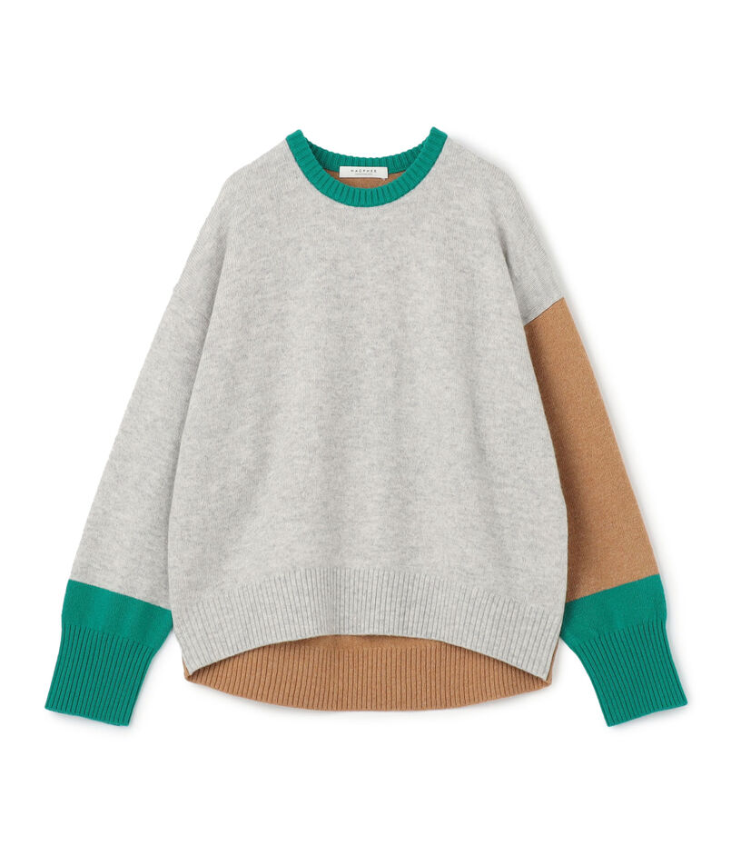 ■NZ LAMBS 9G クルーネックプルオーバー