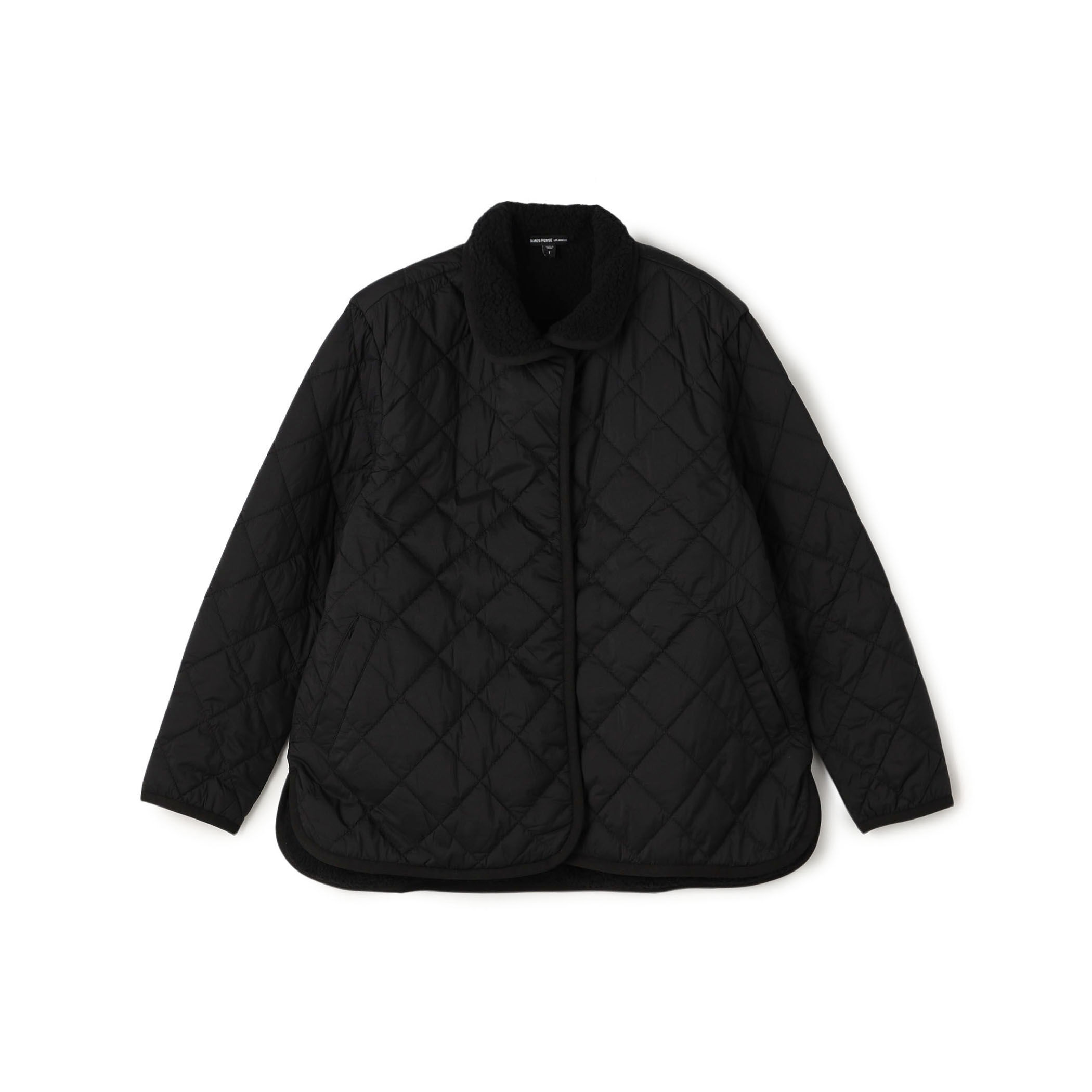 バースツール 黒 ダイヤモンドキルティング ダイヤモンドキルティング シェルパジャケット WWRN2636