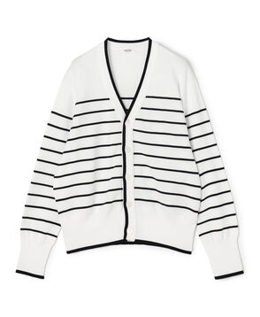 ドライコットン Vネックカーディガン