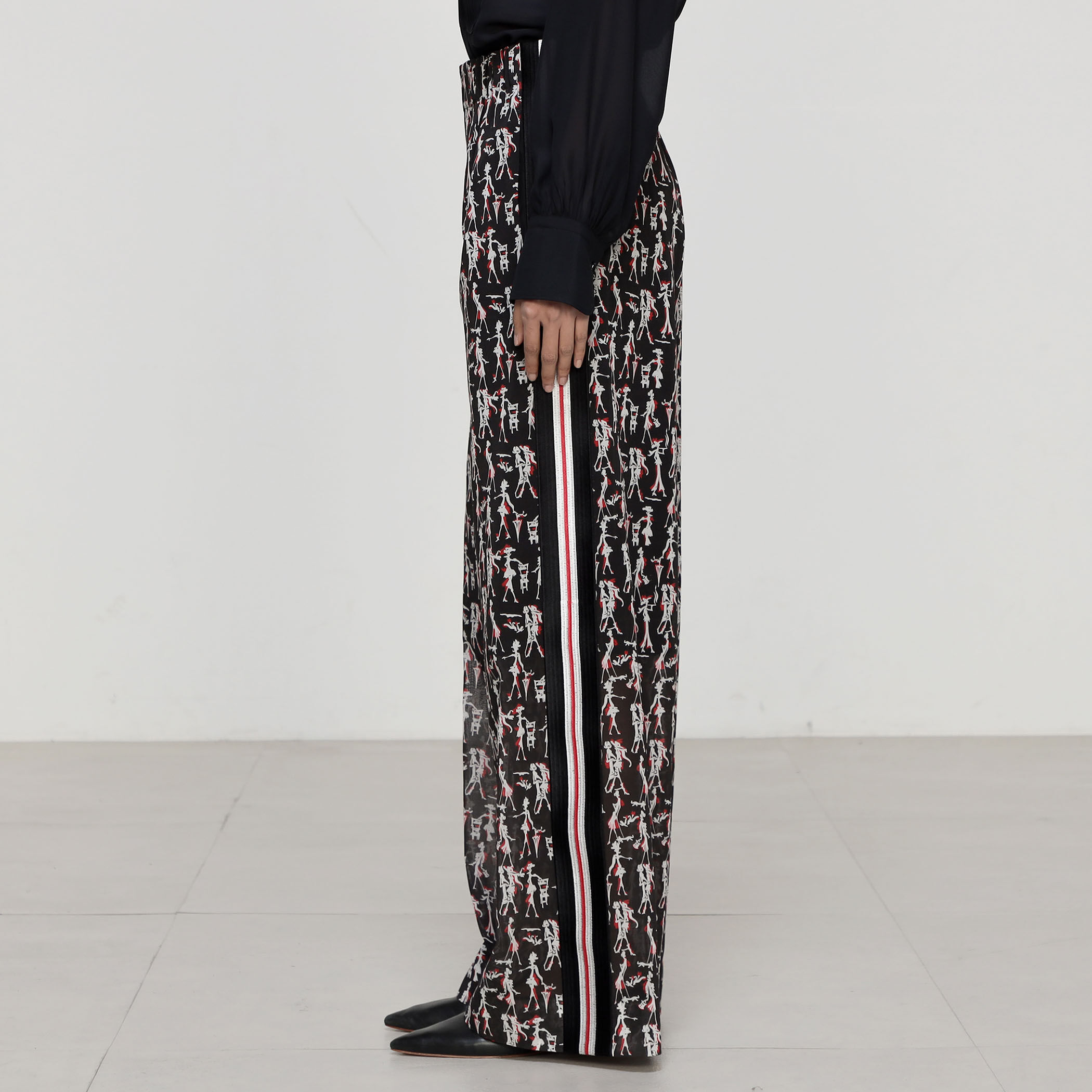 コットン CUTE GIRL プリントパンツ｜トゥモローランド 公式通販