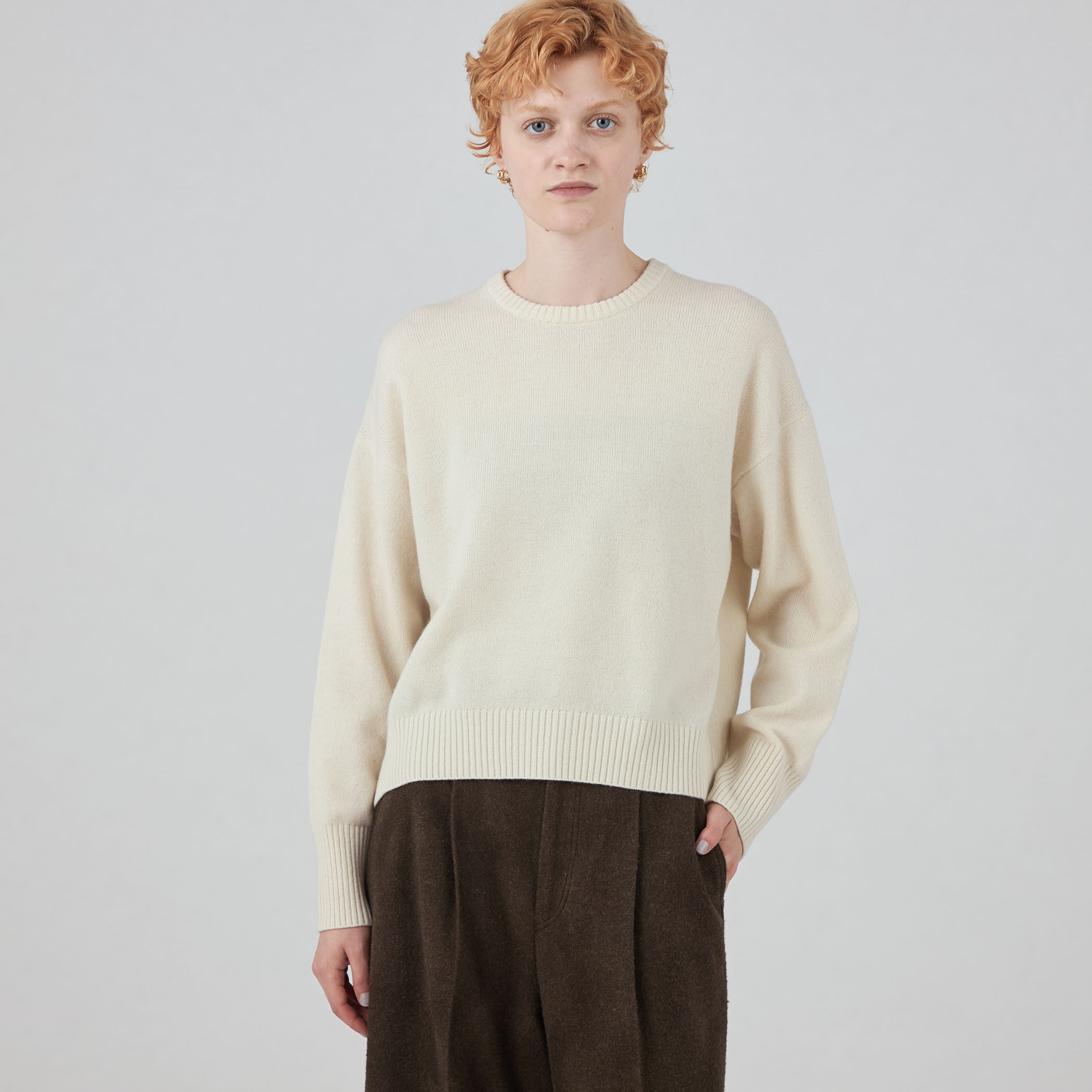 □NZ LAMBS 9G クルーネックプルオーバー|トゥモローランド 公式サイト □NZ LAMBS 9G クルーネックプルオーバー|トゥモローランド 公式サイト