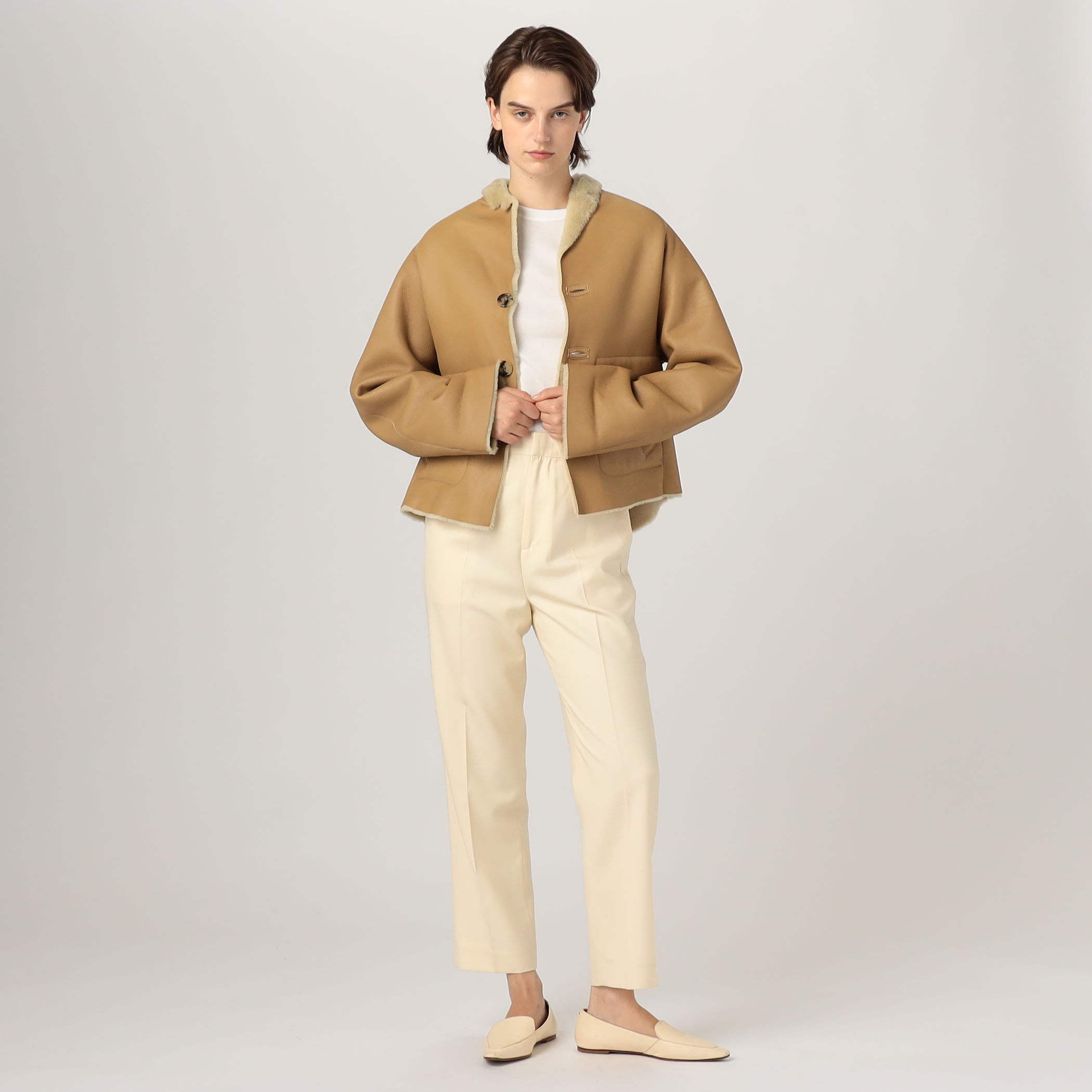 MARNI マルニショートコート MARNI REVERSIBLE MOUTON ショートコート｜トゥモローランド