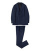 〈MORE10%OFF対象〉ウールツイル ヘリンボーン シングルブレステッド2Bスーツ Delfino