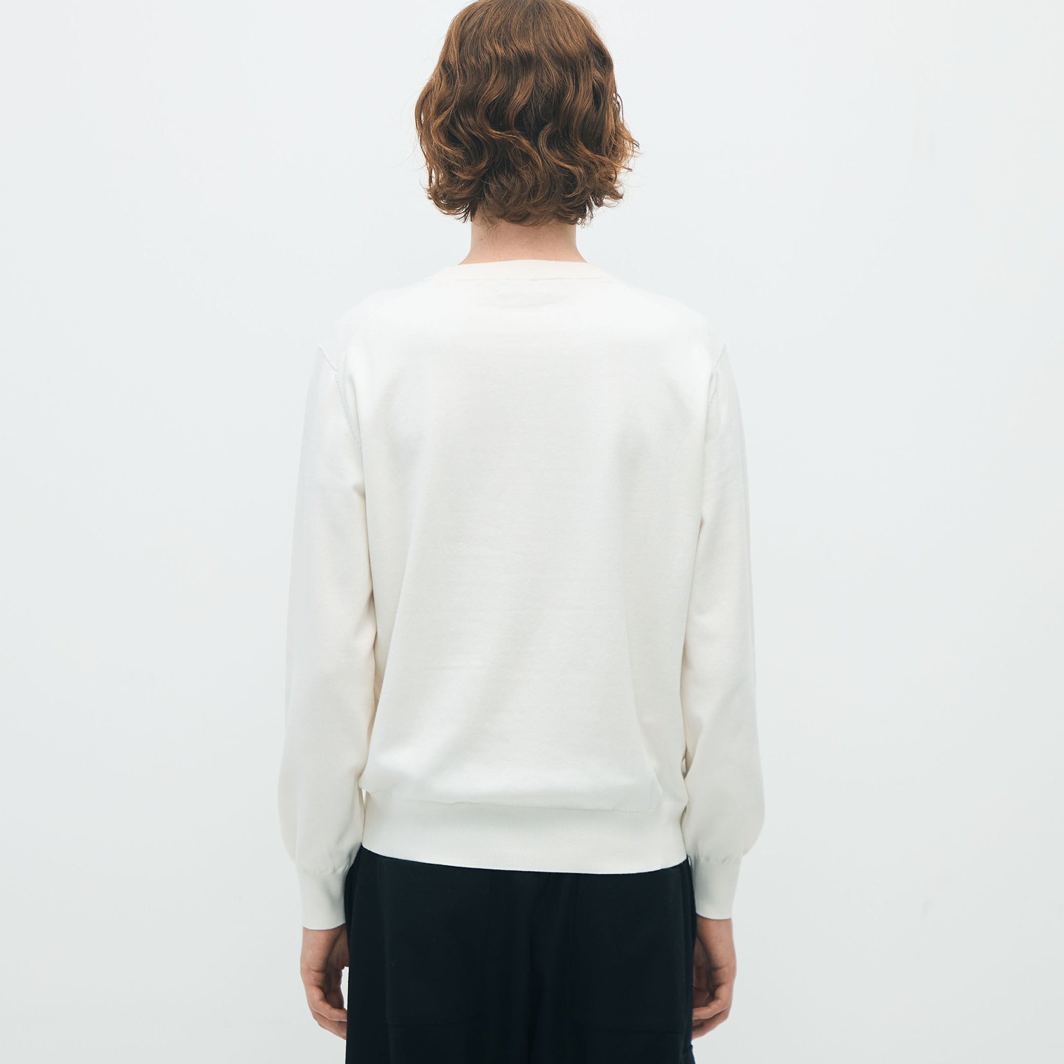 CABaN キャバン コットンカシミヤ クルーネック プルオーバー ユニセックス CABaN コットンカシミヤ クルーネックプルオーバー | CABaN