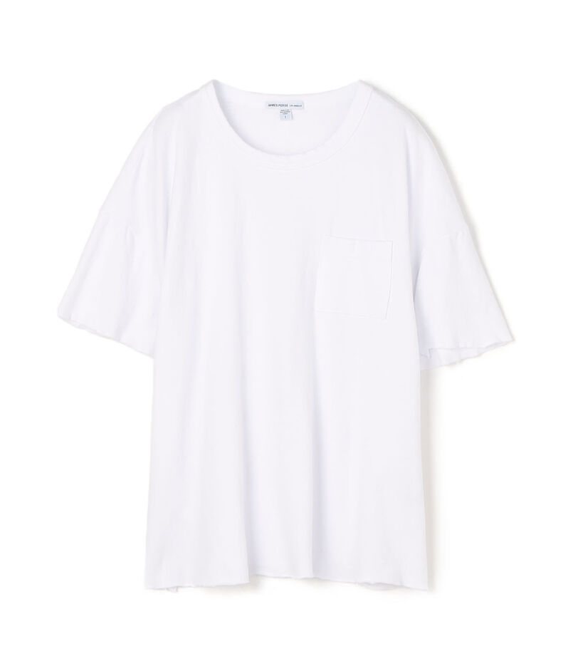 ブラッシュドコットンジャージー ポケットTシャツ WRBJ3835