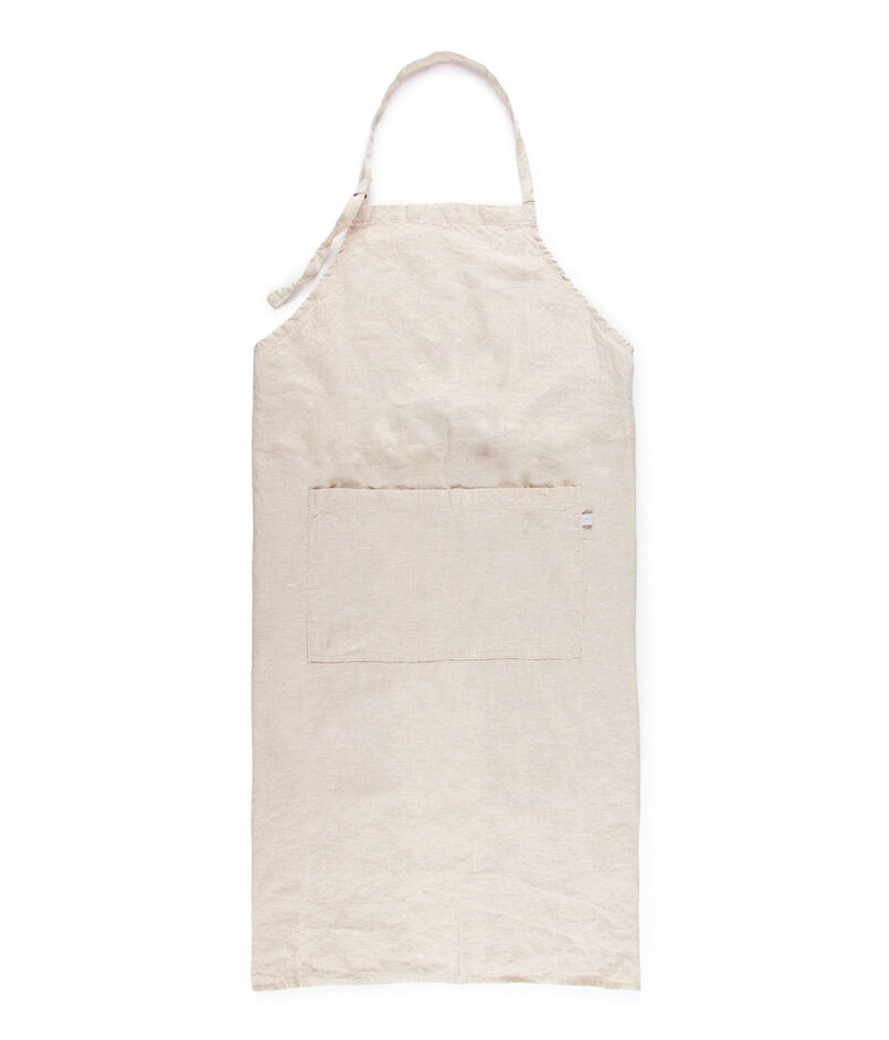 プレーンリネン エプロン