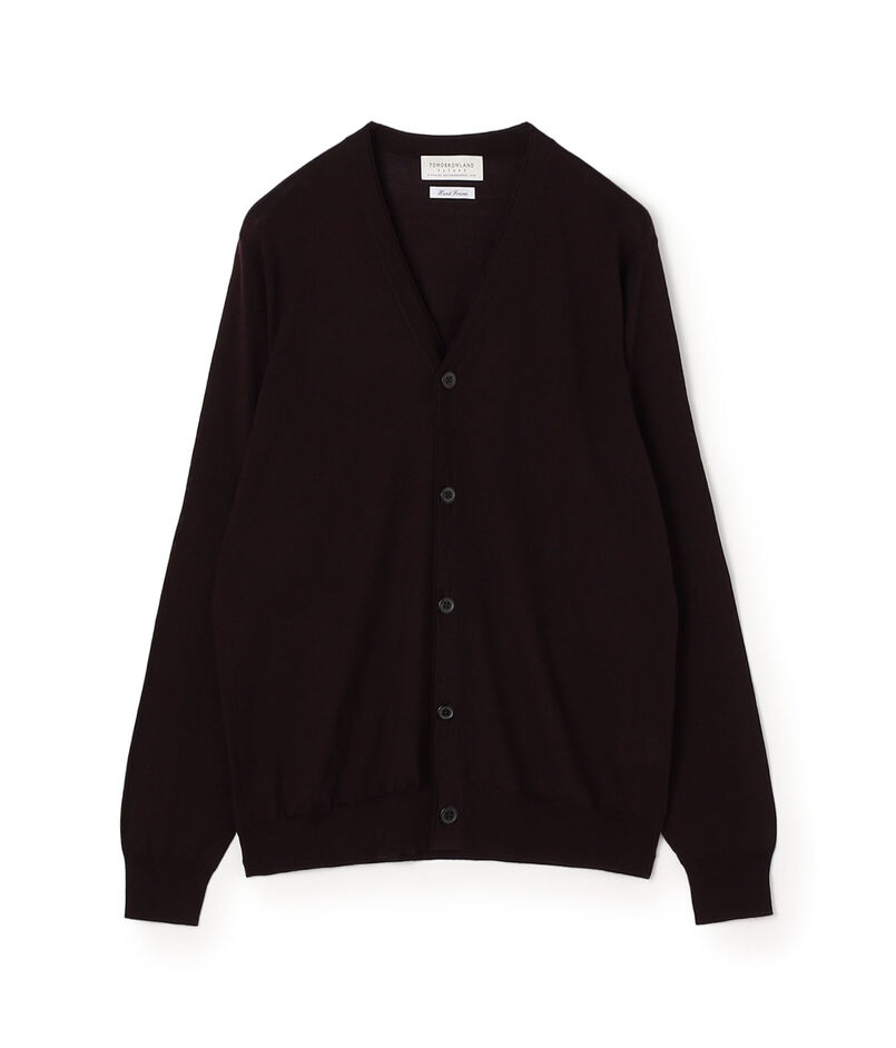 TOMORROWLAND tricot スーパーファインメリノウール Vネックカーディガン S-WOOL