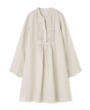 リネン ピンタックワンピース WKO6799