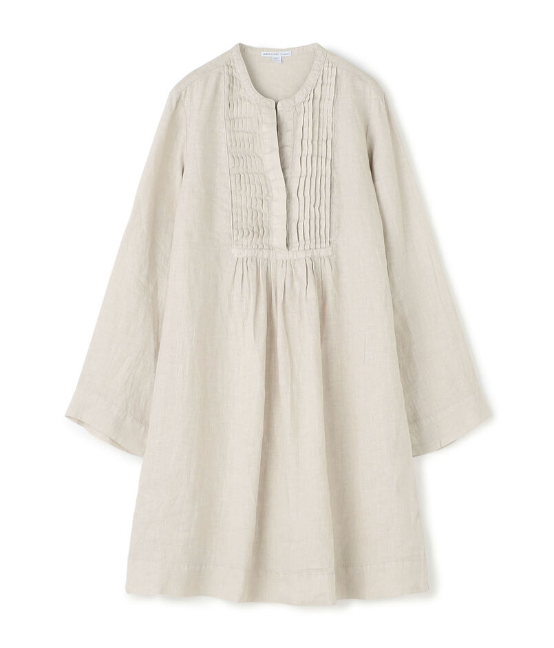 リネン ピンタックワンピース WKO6799