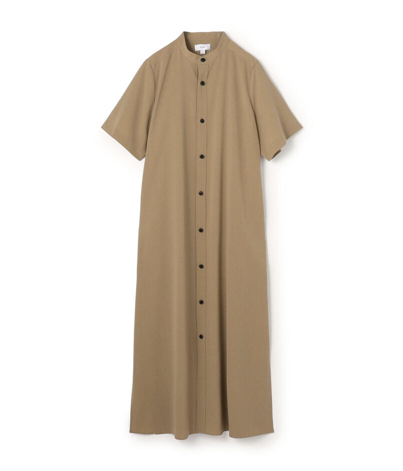 HYKE MAXI SHIRT DRESS