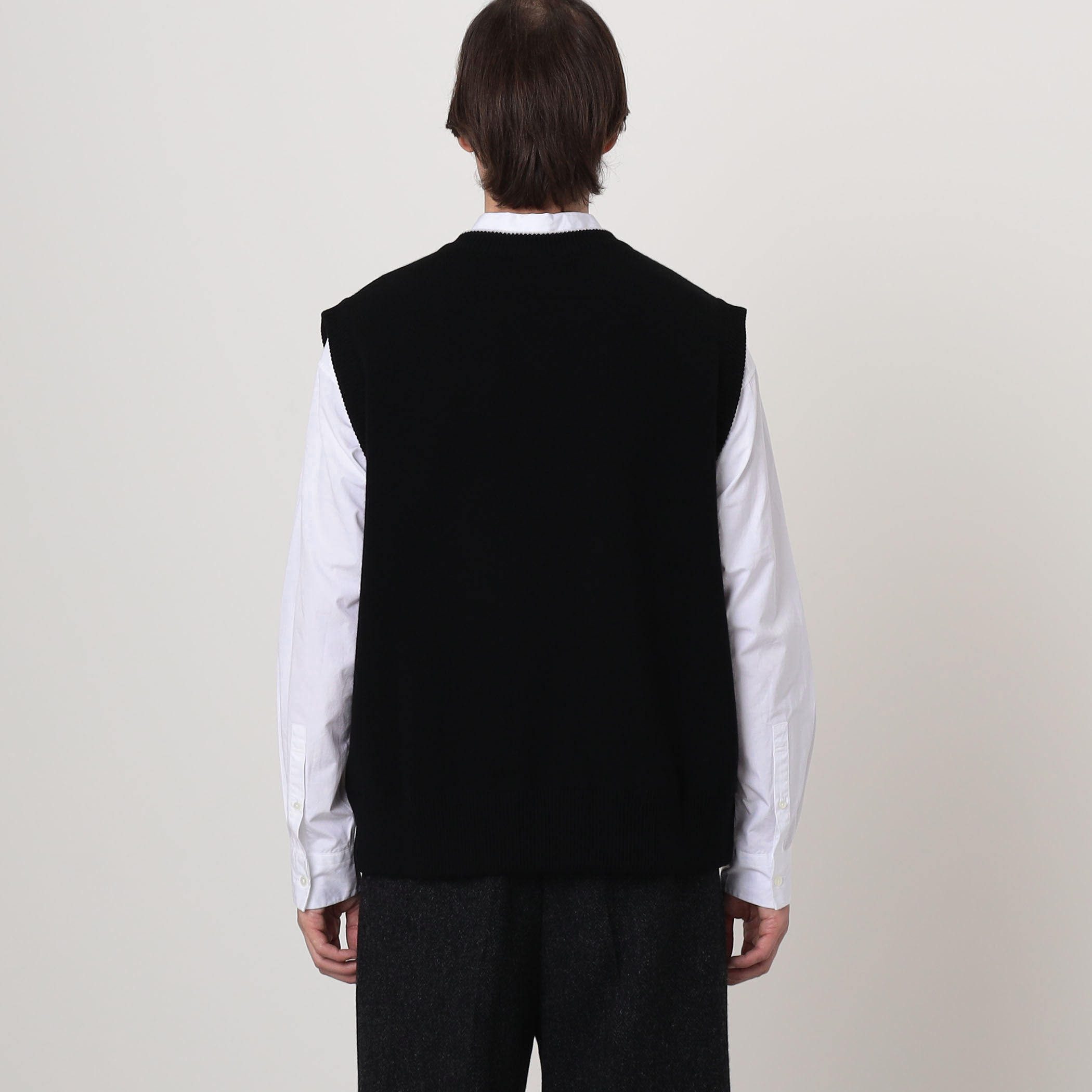 別注】THE RERACS × Edition V NECK VEST ニットベスト