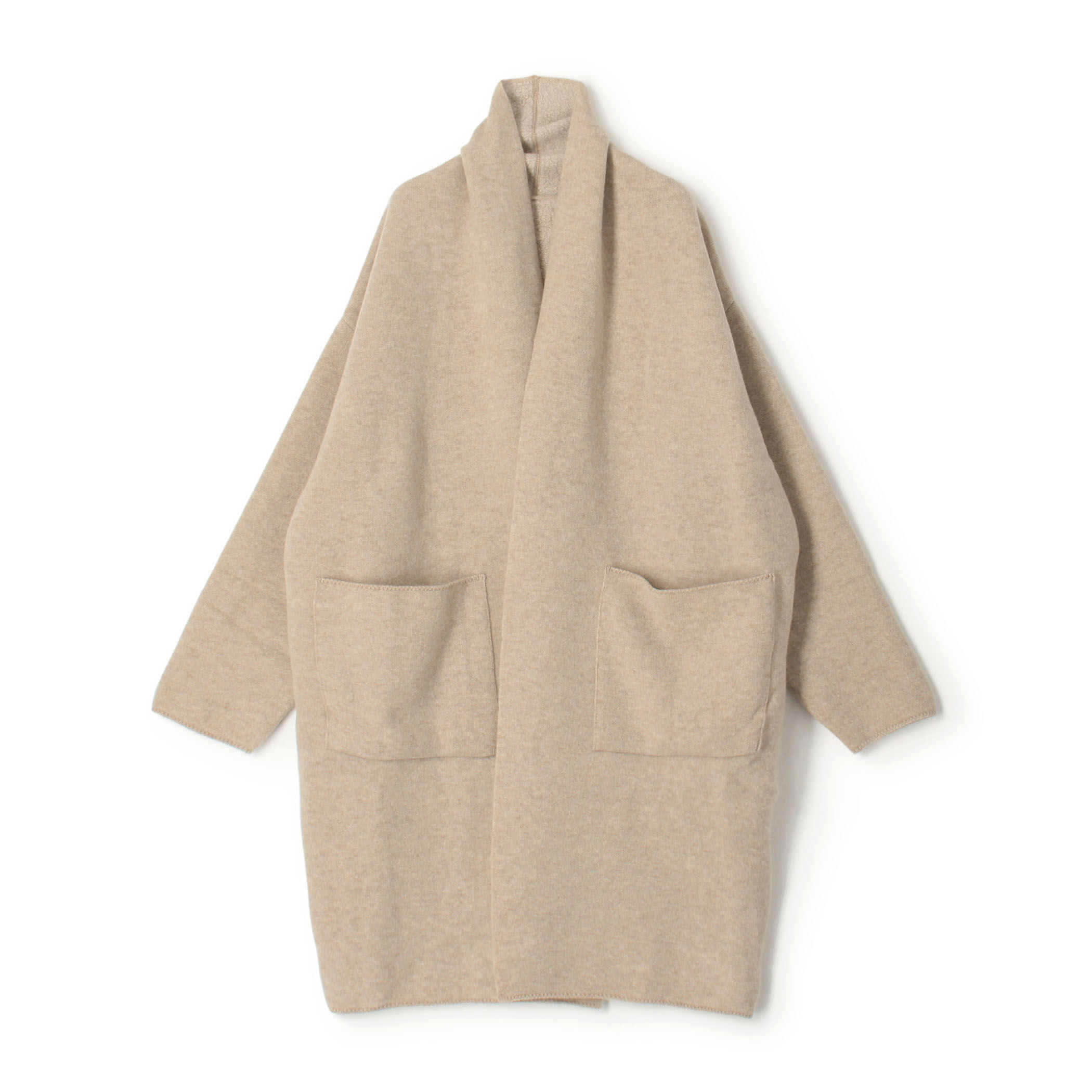 □ダブルフェイスパイル ショールカラーコート｜トゥモローランド 公式通販