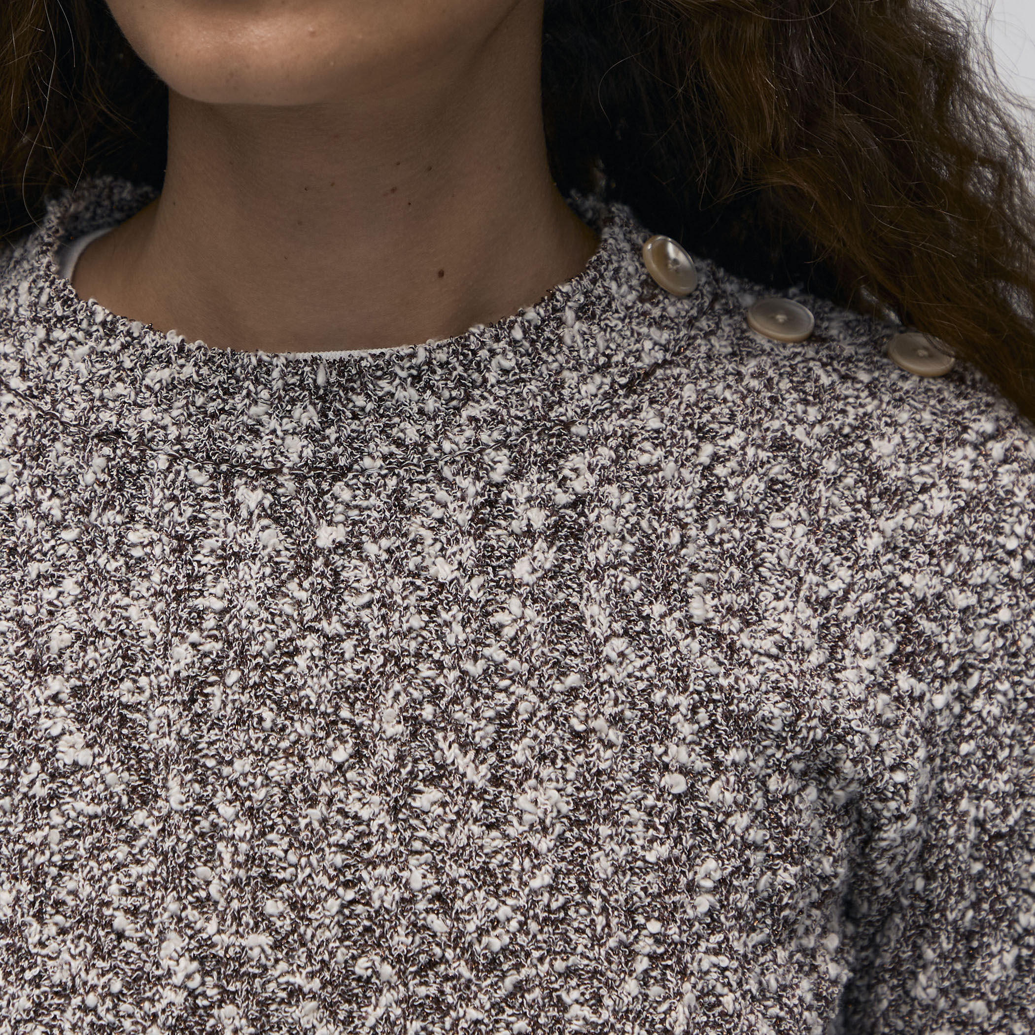 ファンシーヤーン セーラーニットプルオーバー｜トゥモローランド 公式通販