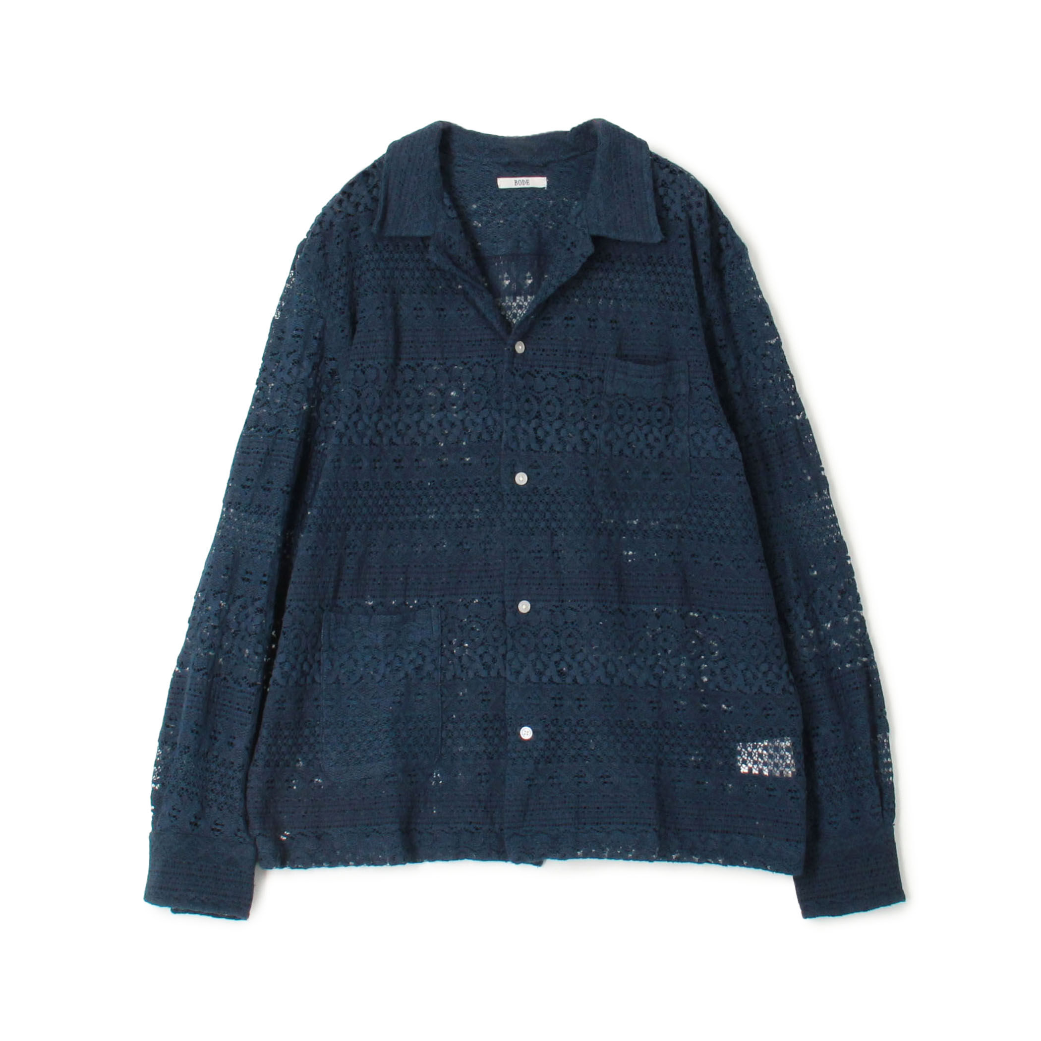 BODE LACE SAMPLER LONG SLEEVE SHIRT｜トゥモローランド 公式通販