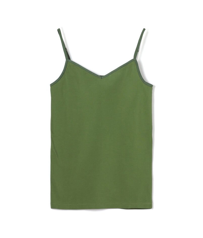 スビンコットン カップ付きキャミソール