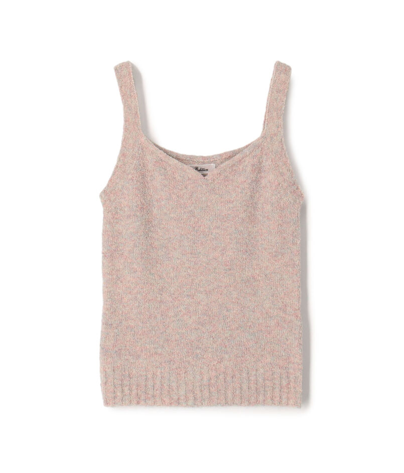 ■ウールブークレー ニット キャミソール