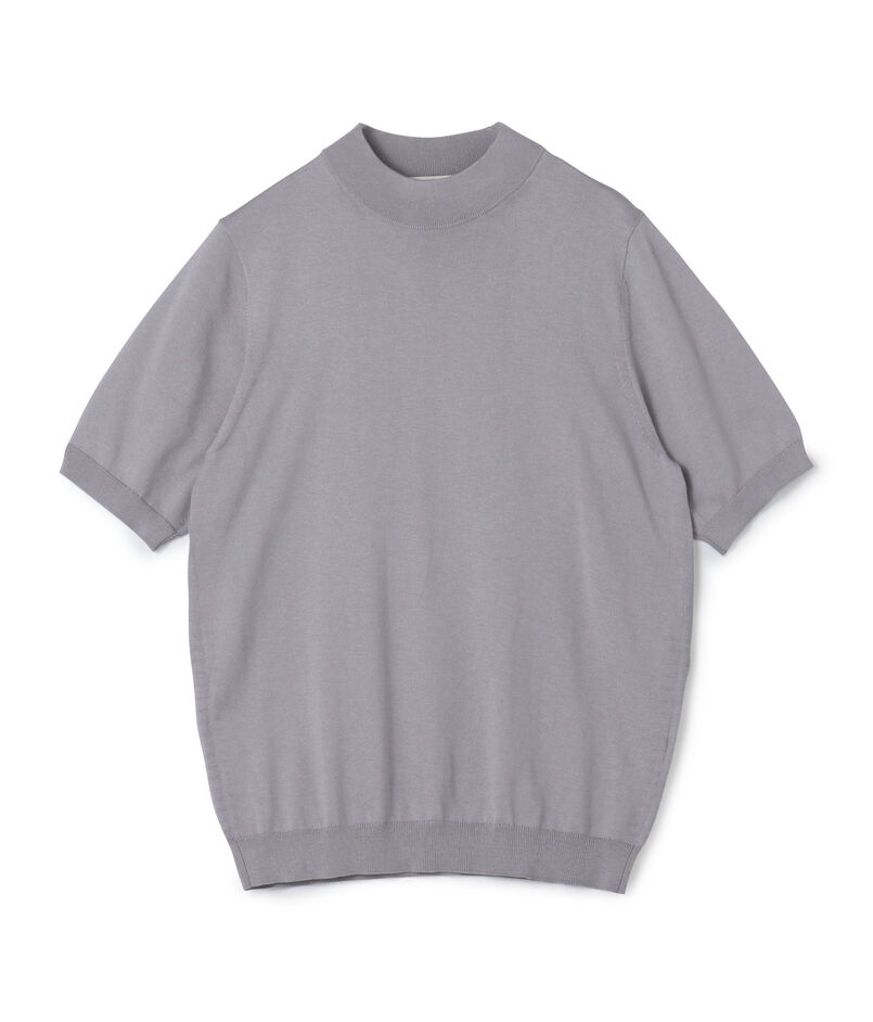 TOMORROWLAND tricot シルクコットン モックネックプルオーバーニット SESIA