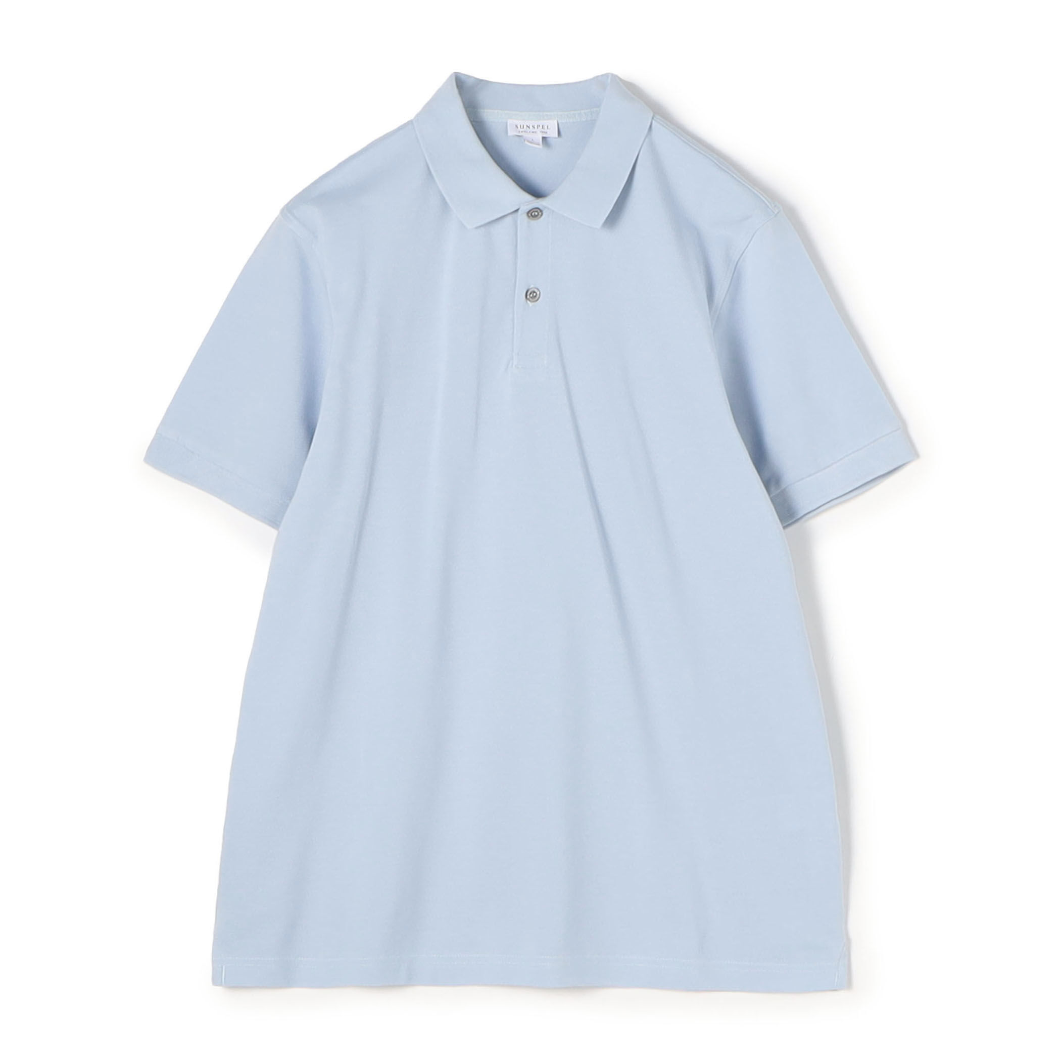 h*様 サマー入札セール SUNSPEL スモークブルー　ポロシャツ M h*様 サマー入札セール SUNSPEL スモークブルー ポロシャツ M
