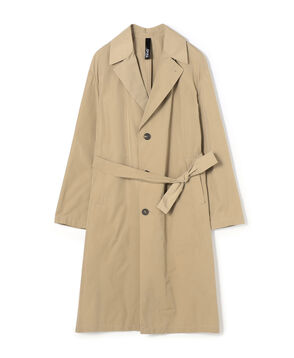 HEVO OSTUNI ポリエステルコットン ベルテッドコート