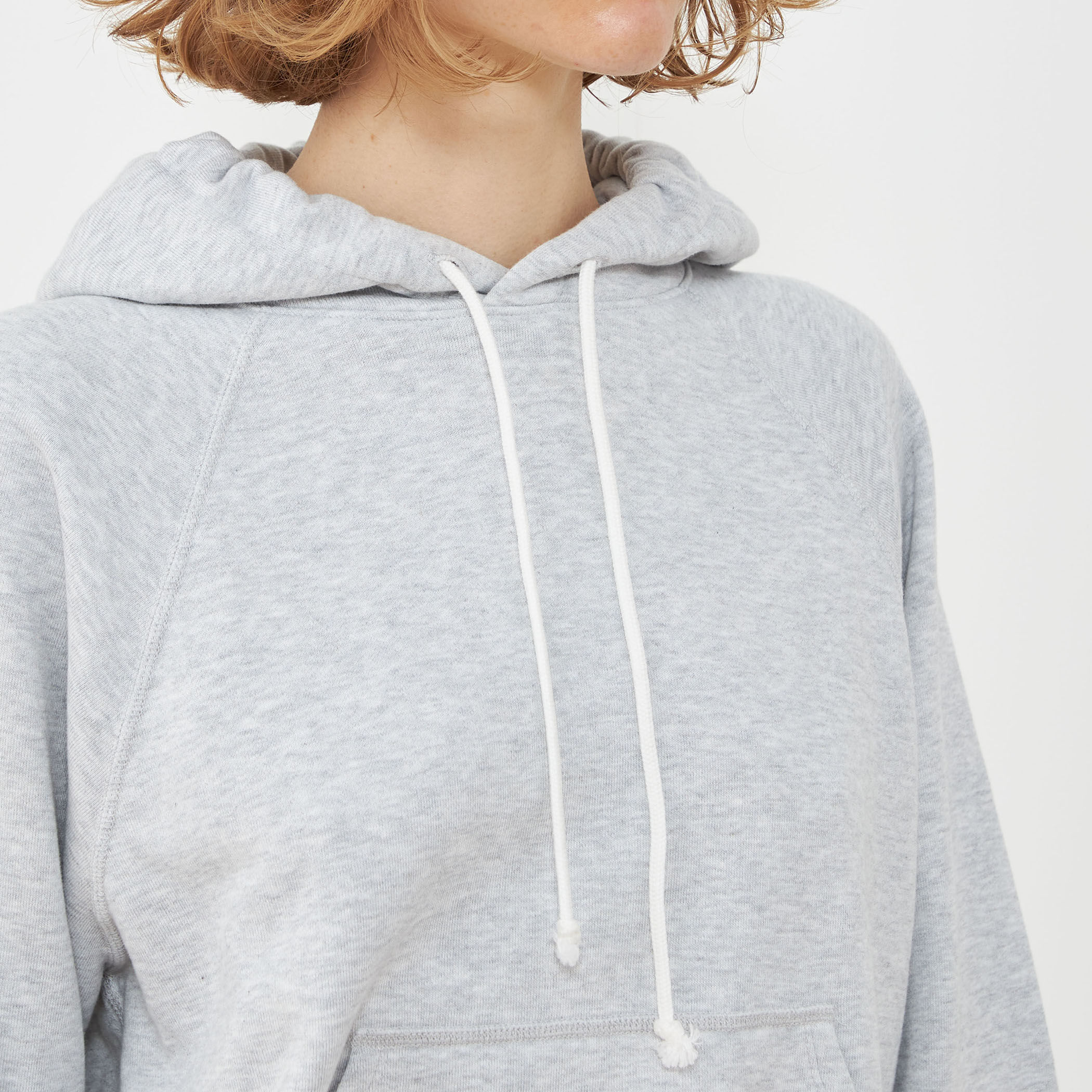 スビンコットンジャージー フーデッドプルオーバー