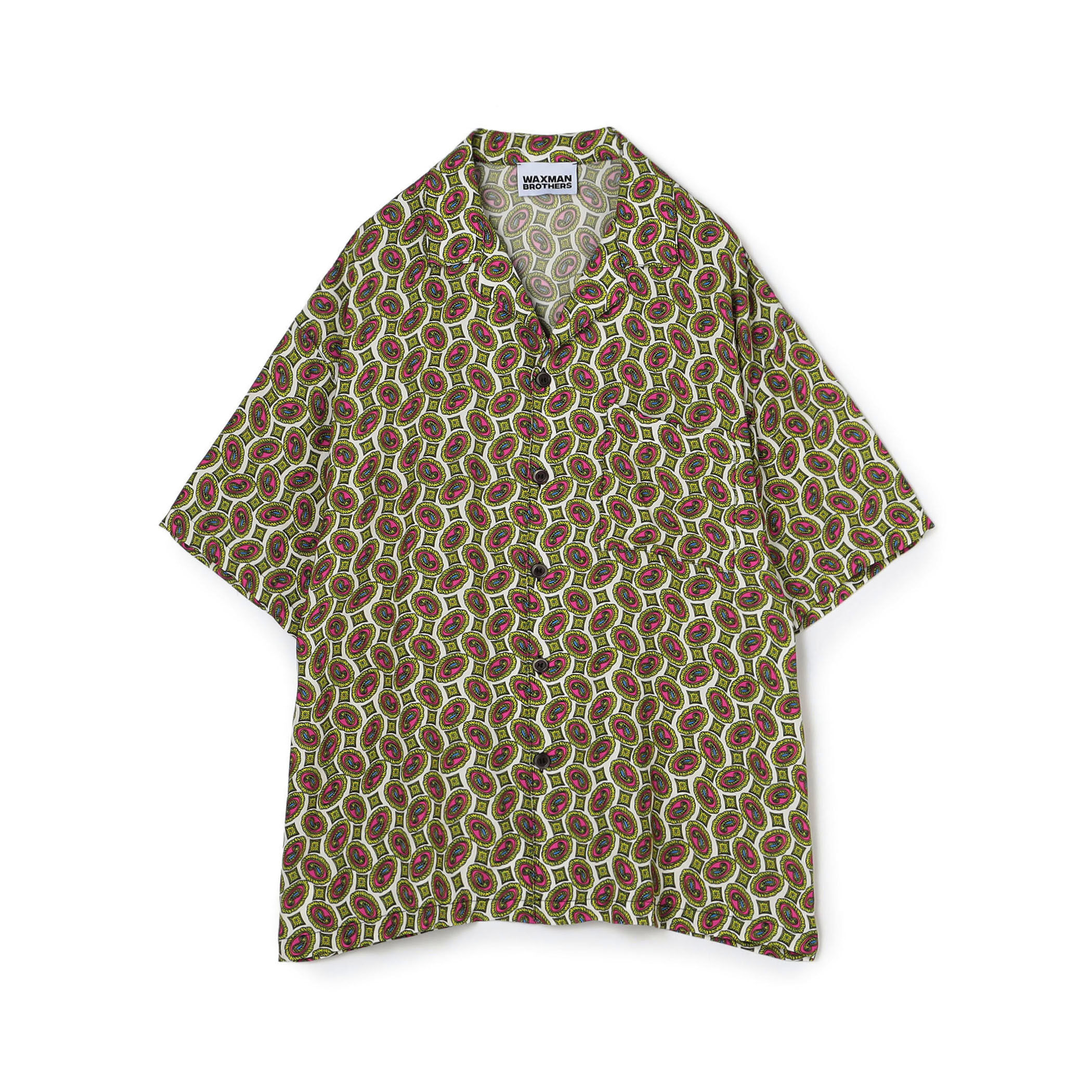 Waxman Brothers HAWAIIAN SHIRT レーヨン オープンカラーシャツ