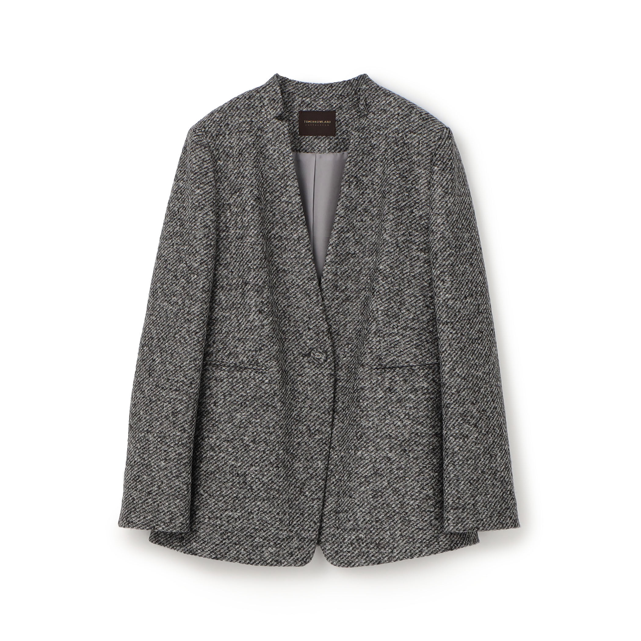 スライバーダイヤゴナル キザミカラージャケット｜トゥモローランド