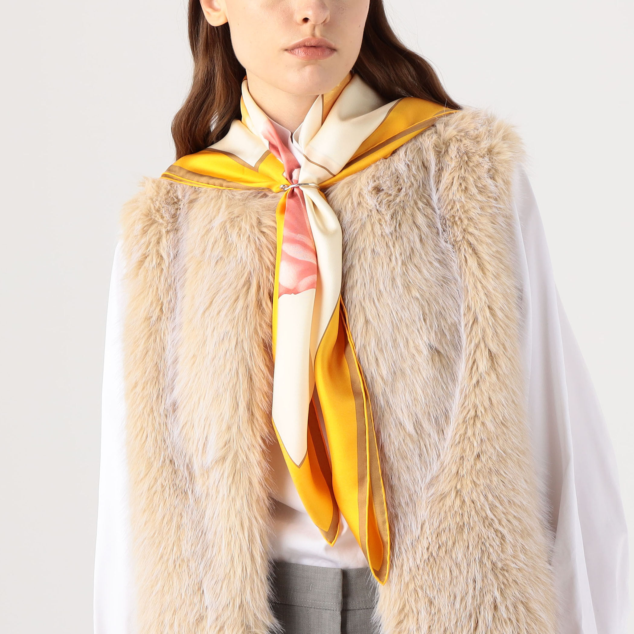 TOMORROWLAND FLAME FLOWER シルクスカーフ｜トゥモローランド 公式通販