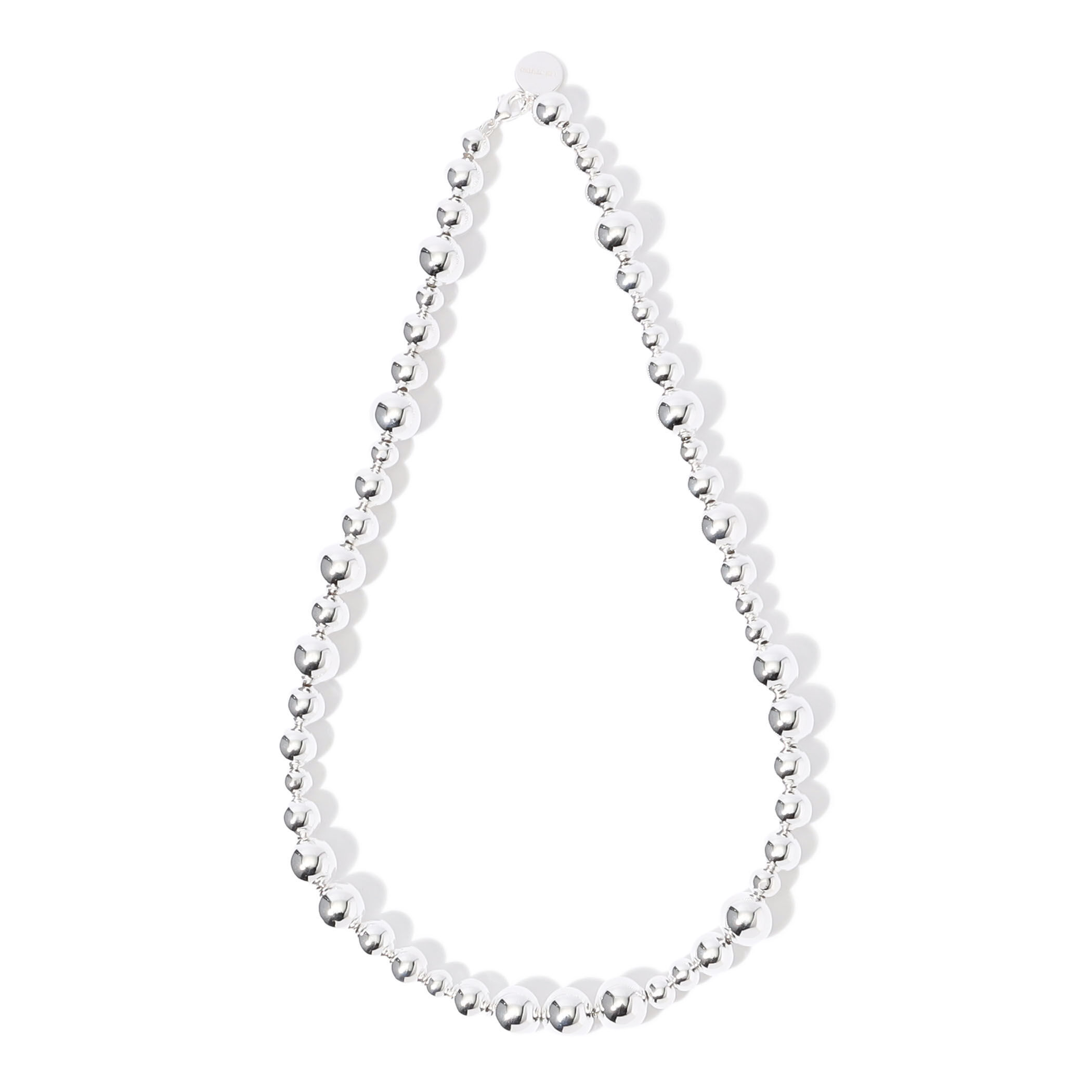 LIE STUDIO THE ELLY ボールチェーンネックレス シルバー LIE STUDIO THE ELLY ボールチェーンネックレス｜トゥモローランド