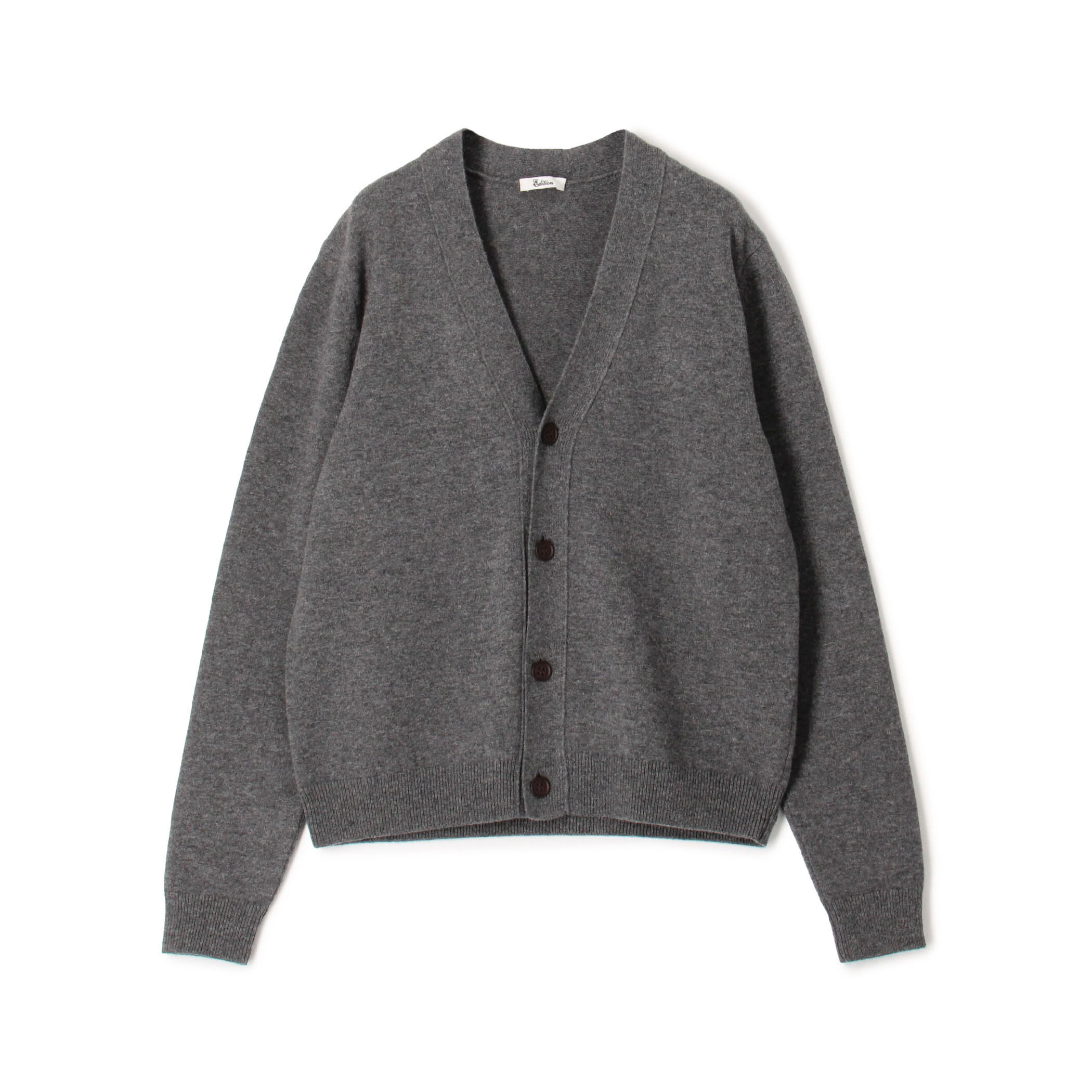 エクストラファインウール Vネックカーディガン｜トゥモローランド