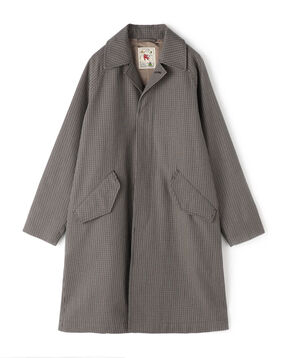 ウールコットン ステンカラーコート TRENCH
